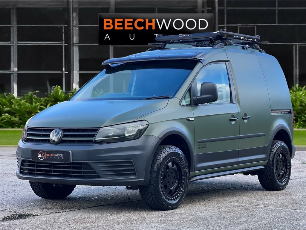 Volkswagen Caddy 2019 2.0 Tdi C20 Bluemotion Tech Beechwood Swamper NA19XER Green #6