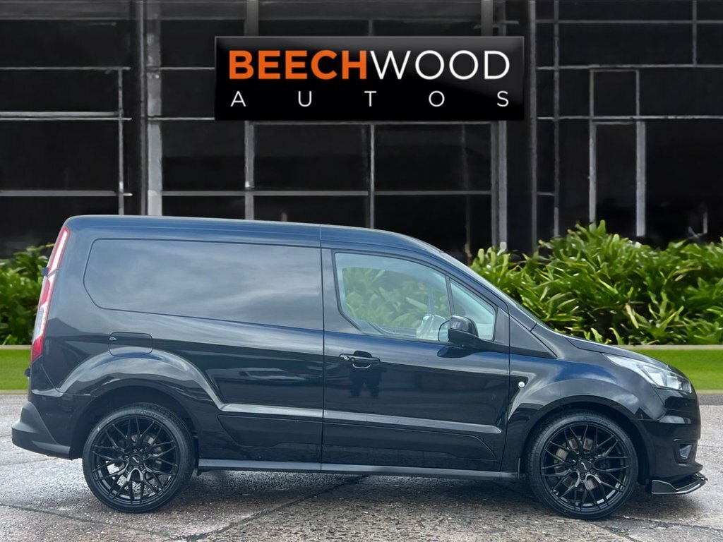 Ford Transit Connect 2022 1.5 240 Ecoblue Limited Panel Van YS22XVV Black #4