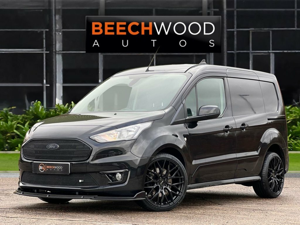 Ford Transit Connect 2022 1.5 240 Ecoblue Limited Panel Van YS22XVV Black #2