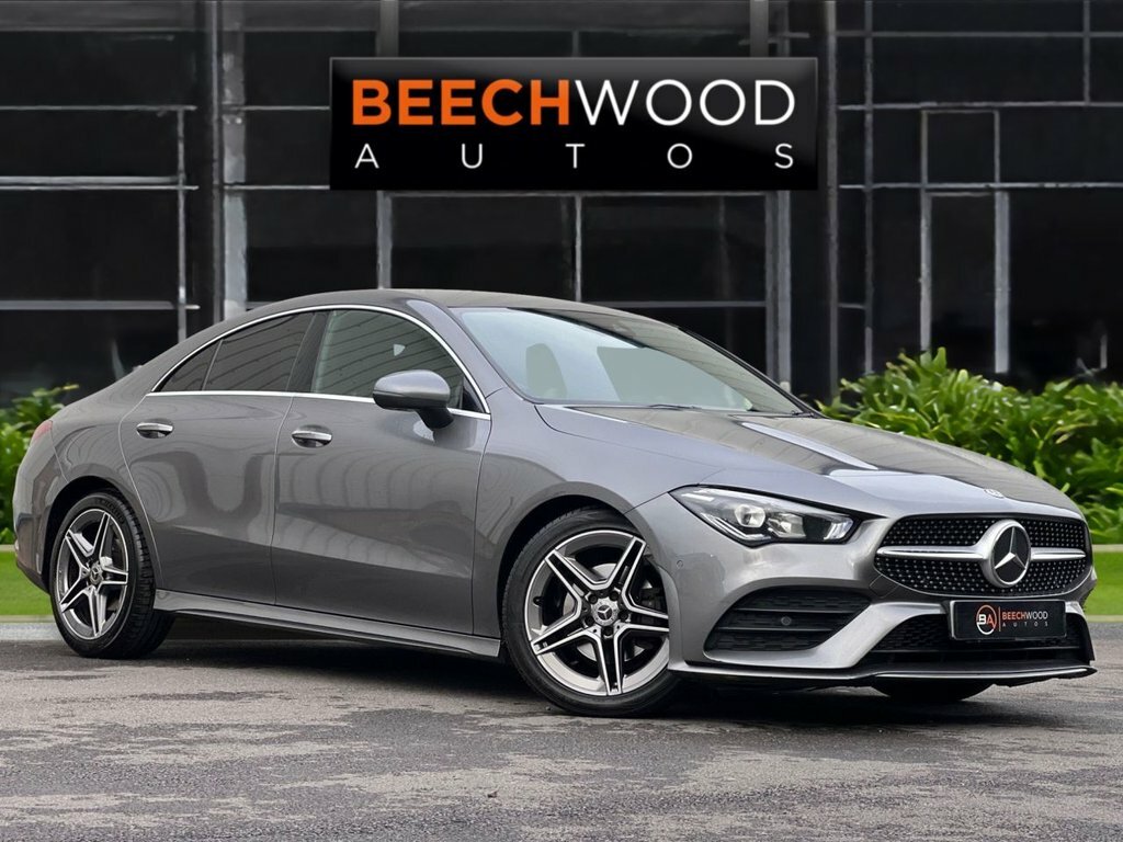 Mercedes-Benz CLA Class 2019 1.3 Cla180 Amg Line Premium Coupe Petro Grey