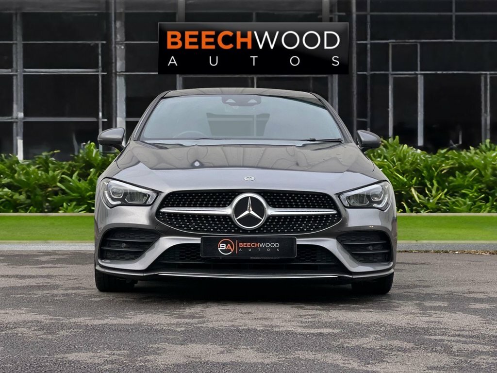 Mercedes-Benz CLA Class 2019 1.3 Cla180 Amg Line Premium Coupe Petro SD69WHN Grey #3
