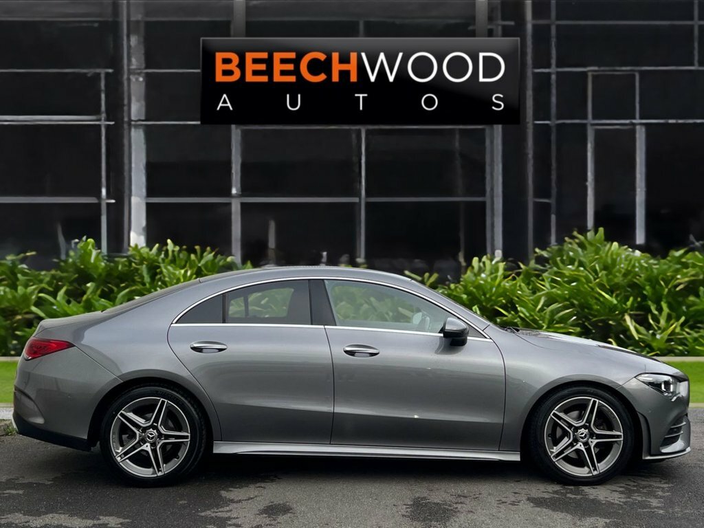 Mercedes-Benz CLA Class 2019 1.3 Cla180 Amg Line Premium Coupe Petro SD69WHN Grey #5