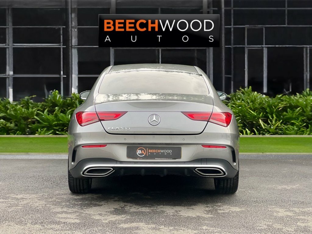 Mercedes-Benz CLA Class 2019 1.3 Cla180 Amg Line Premium Coupe Petro SD69WHN Grey #6