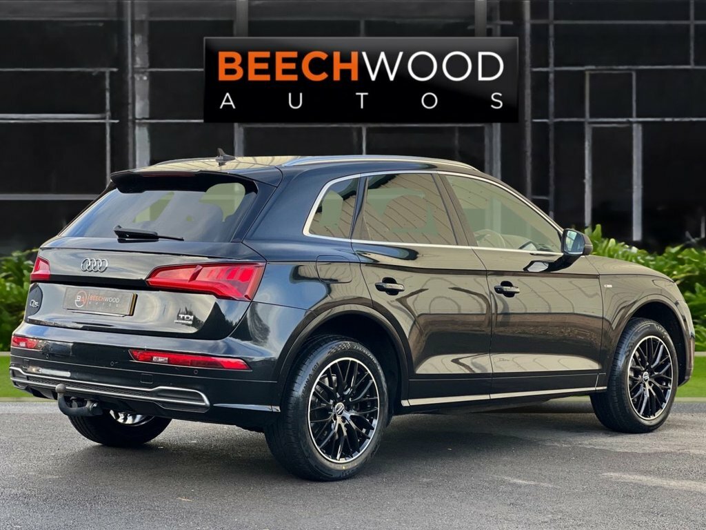 Audi Q5 2017 2.0 Tdi S Line Suv S Tronic Quattr FD67VRV Black #6