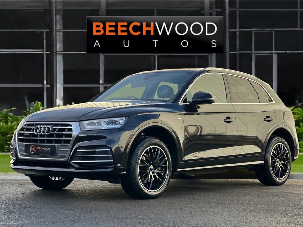 Audi Q5 2017 2.0 Tdi S Line Suv S Tronic Quattr FD67VRV Black #2