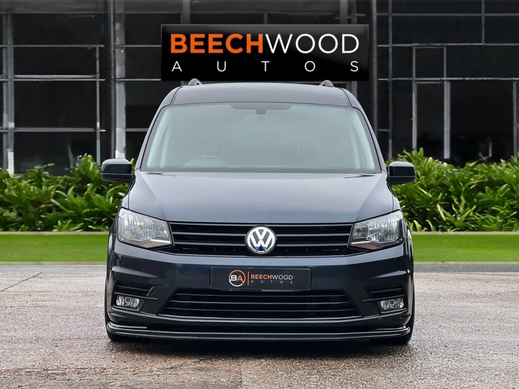 Volkswagen Caddy Maxi Life 2017 2.0 Tdi Bluemotion Tech Mpv Dsg Eu Blue #4