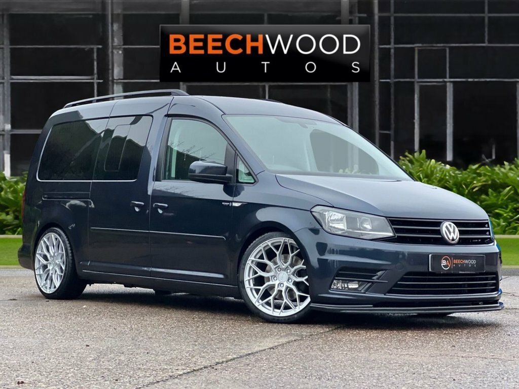 Volkswagen Caddy Maxi Life 2017 2.0 Tdi Bluemotion Tech Mpv Dsg Eu Blue