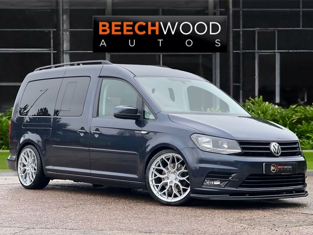 Volkswagen Caddy Maxi Life 2017 2.0 Tdi Bluemotion Tech Mpv Dsg Eu Blue #5