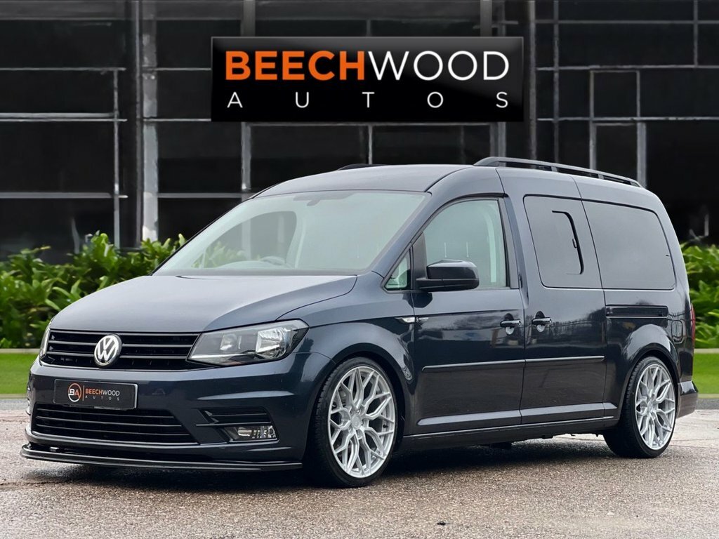 Volkswagen Caddy Maxi Life 2017 2.0 Tdi Bluemotion Tech Mpv Dsg Eu Blue #2