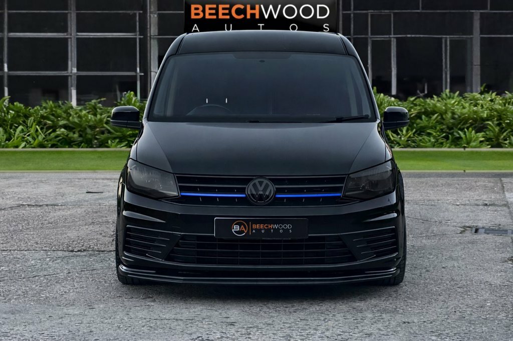 Volkswagen Caddy Maxi 2019 2.0 Tdi C20 Beechwood Custom Panel Van 6Dr Di NJ69HNT Black #3