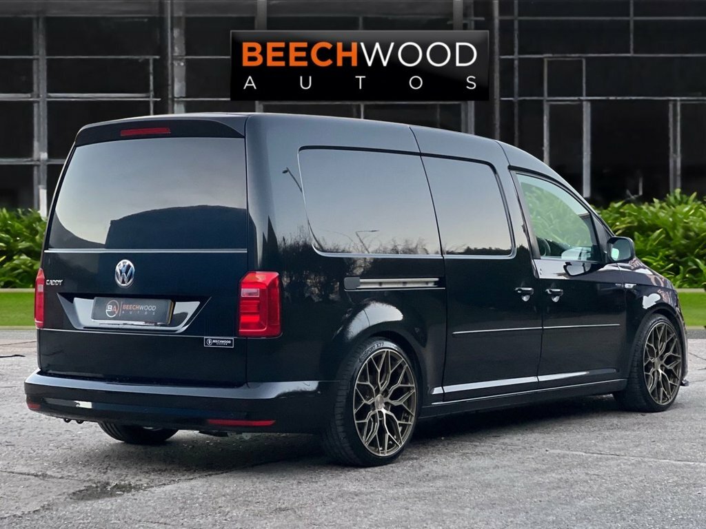 Volkswagen Caddy Maxi 2019 2.0 Tdi C20 Beechwood Custom Panel Van 6Dr Di NJ69HNT Black #6