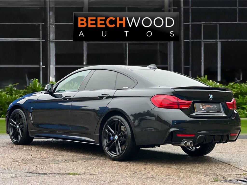 BMW 4 Series Gran Coupe 2018 2.0 420D M Sport Hatchback Xd WV18TVJ Black #6