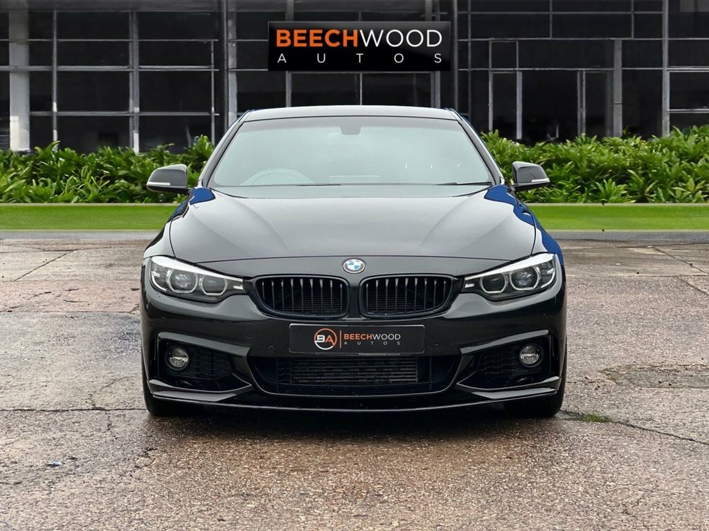 BMW 4 Series Gran Coupe 2018 2.0 420D M Sport Hatchback Xd WV18TVJ Black #3