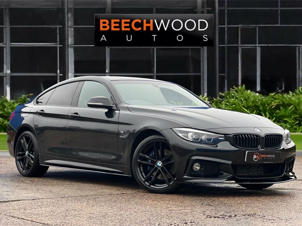 BMW 4 Series Gran Coupe 2018 2.0 420D M Sport Hatchback Xd Black