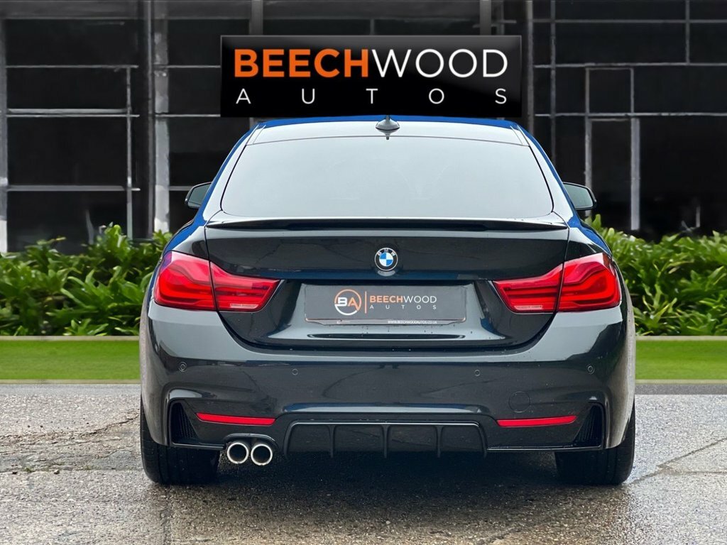 BMW 4 Series Gran Coupe 2018 2.0 420D M Sport Hatchback Xd WV18TVJ Black #4