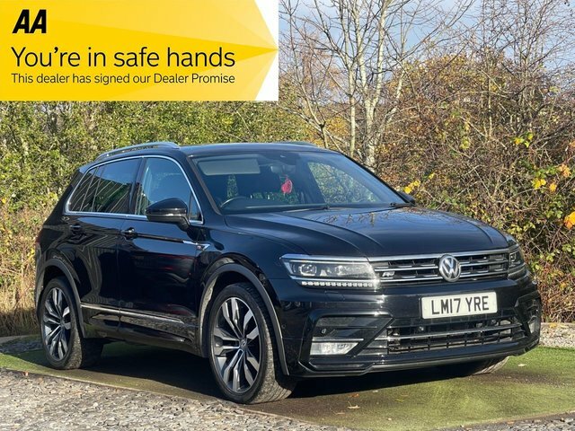 Volkswagen Tiguan 2.0 Tdi Bluemotion Tech R-line Suv Dsg Black