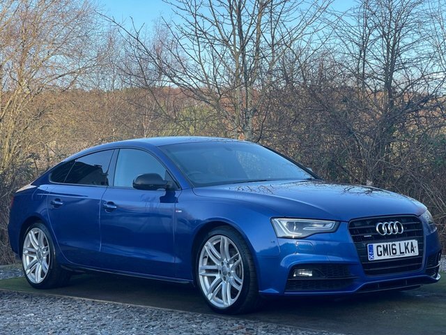 Audi A5 2.0 Tdi Black Edition Plus Sportback S GM16LKA Blue #3