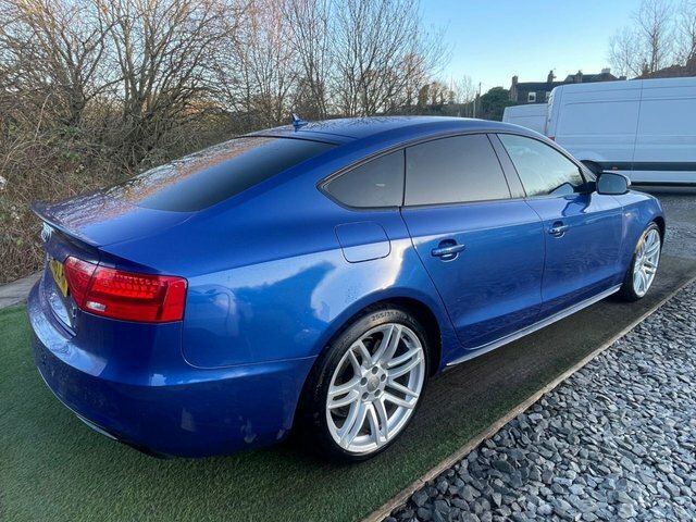 Audi A5 2.0 Tdi Black Edition Plus Sportback S GM16LKA Blue #6