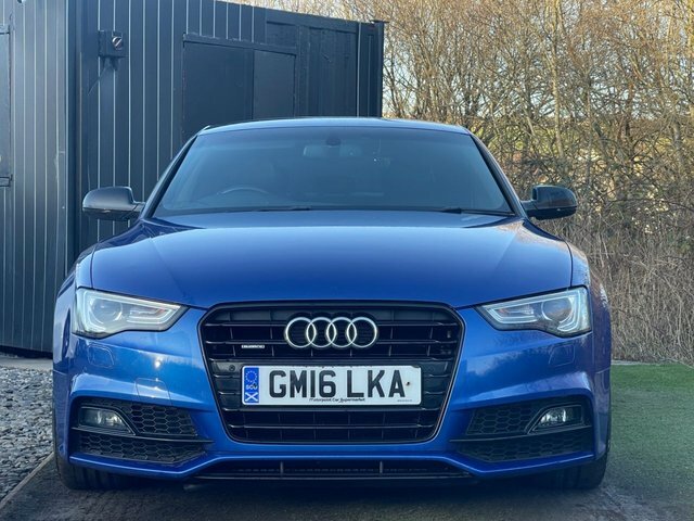 Audi A5 2.0 Tdi Black Edition Plus Sportback S GM16LKA Blue #2