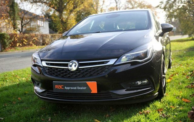 Vauxhall Astra 2019 1.4I Turbo Sri Hatchback Eu FY69XSW Black #2