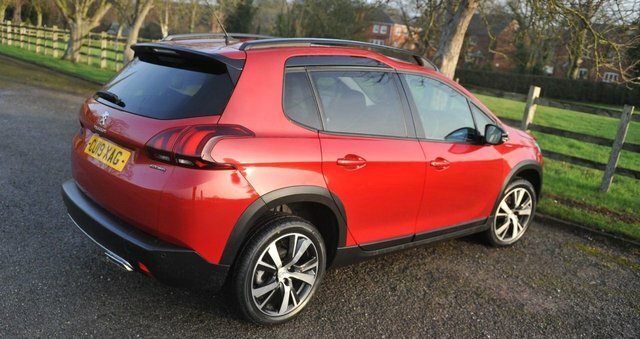Peugeot 2008 1.2 Puretech Gpf Gt Line Suv Eur CU19XAG Red #5