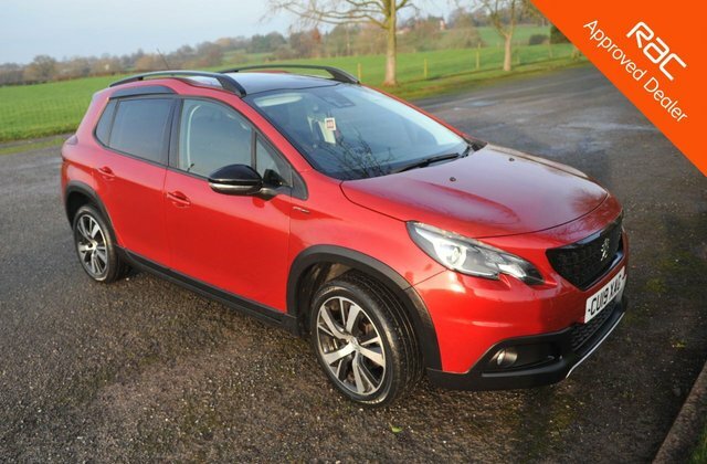 Peugeot 2008 1.2 Puretech Gpf Gt Line Suv Eur Red