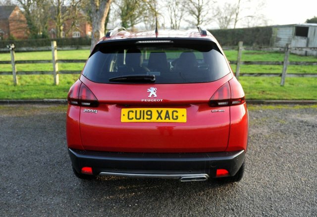 Peugeot 2008 1.2 Puretech Gpf Gt Line Suv Eur CU19XAG Red #4