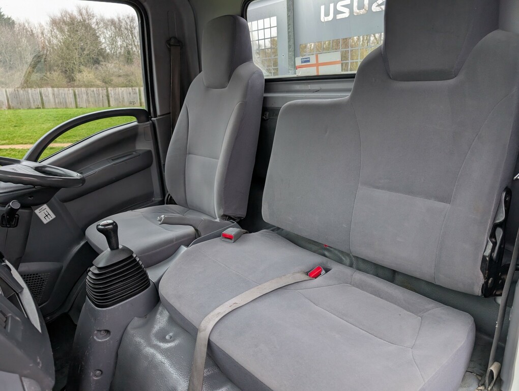 Isuzu  N35.120t 14Ft Dropside No Vat Scaffolding Truck White #16