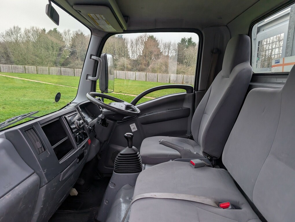 Isuzu  N35.120t 14Ft Dropside No Vat Scaffolding Truck White #15