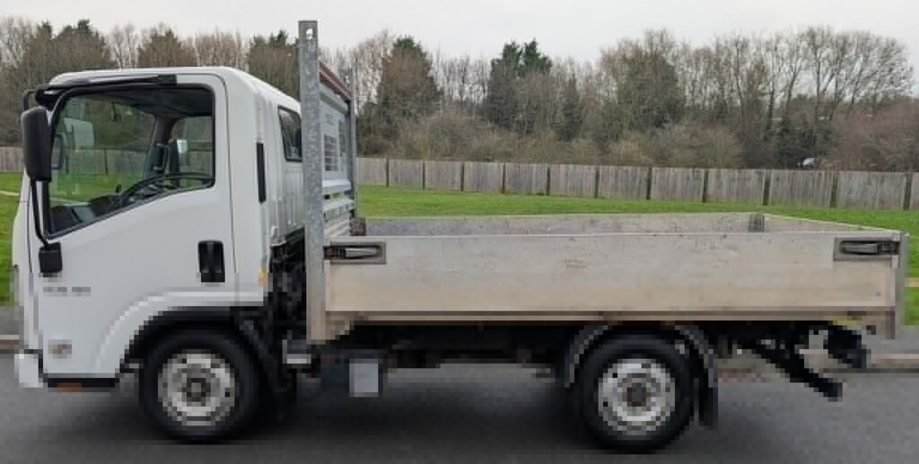Isuzu  N35.120t 14Ft Dropside No Vat Scaffolding Truck White #5