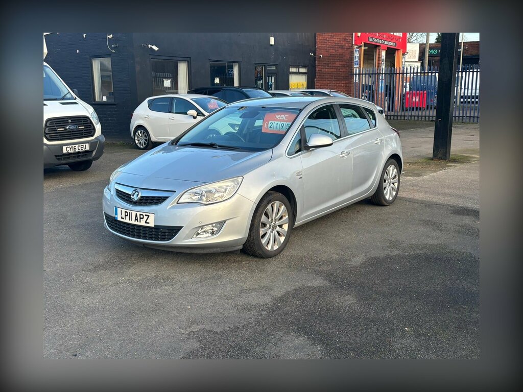 Vauxhall Astra 1.6 16V Elite Hatchback Euro 5 LP11APZ Silver #3