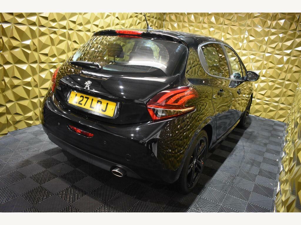 Peugeot 208 1.2 Puretech Gpf Gt Line Euro 6 S S  Black #4