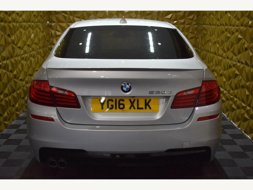 BMW 5 Series 3.0 530D M Sport Euro 6 S S YG16XLK Silver #5
