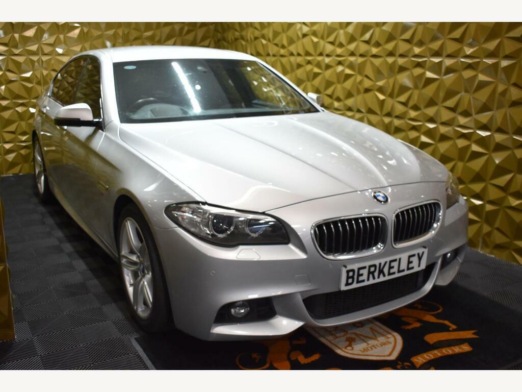 BMW 5 Series 3.0 530D M Sport Euro 6 S S Silver