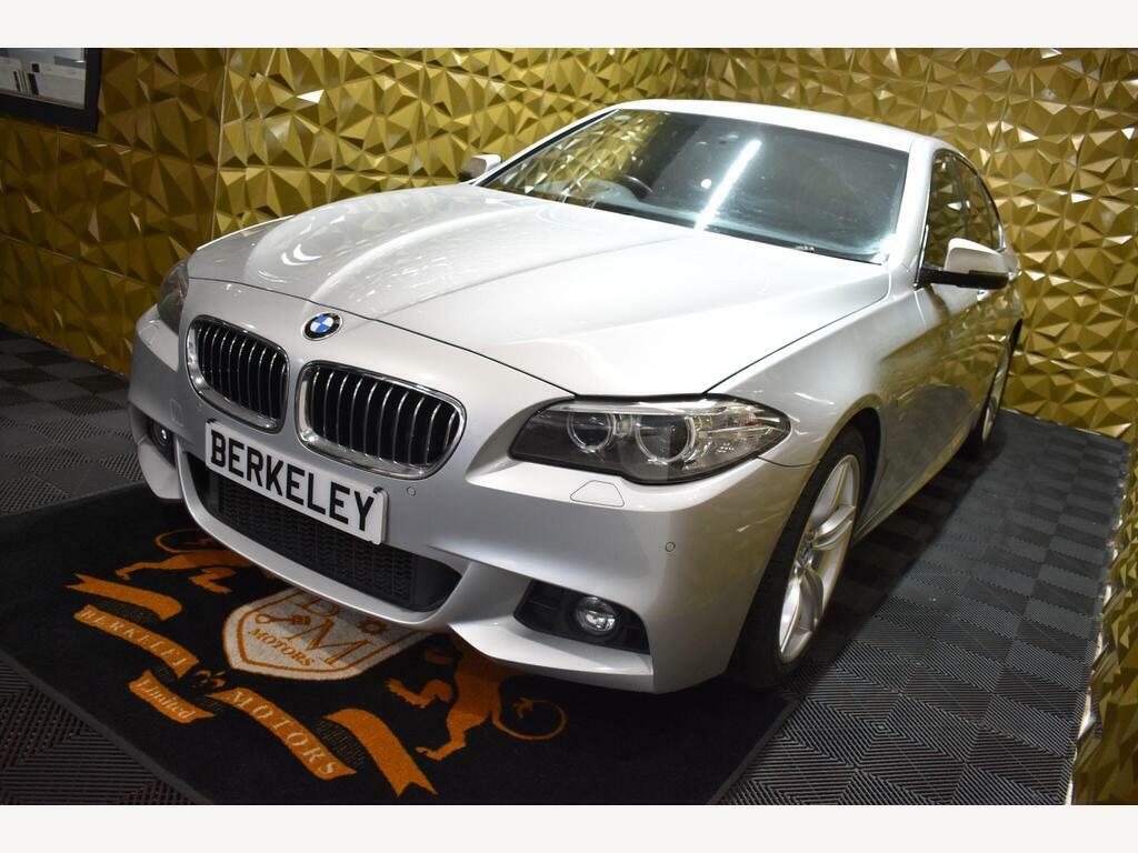 BMW 5 Series 3.0 530D M Sport Euro 6 S S YG16XLK Silver #3