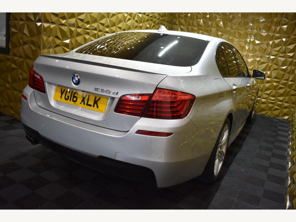 BMW 5 Series 3.0 530D M Sport Euro 6 S S YG16XLK Silver #4