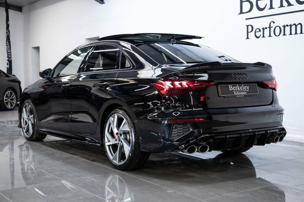 Audi S3 Saloon 2.0 Tfsi Vorsprung S Tronic Quattro Euro 6 AU73TVJ Black #5