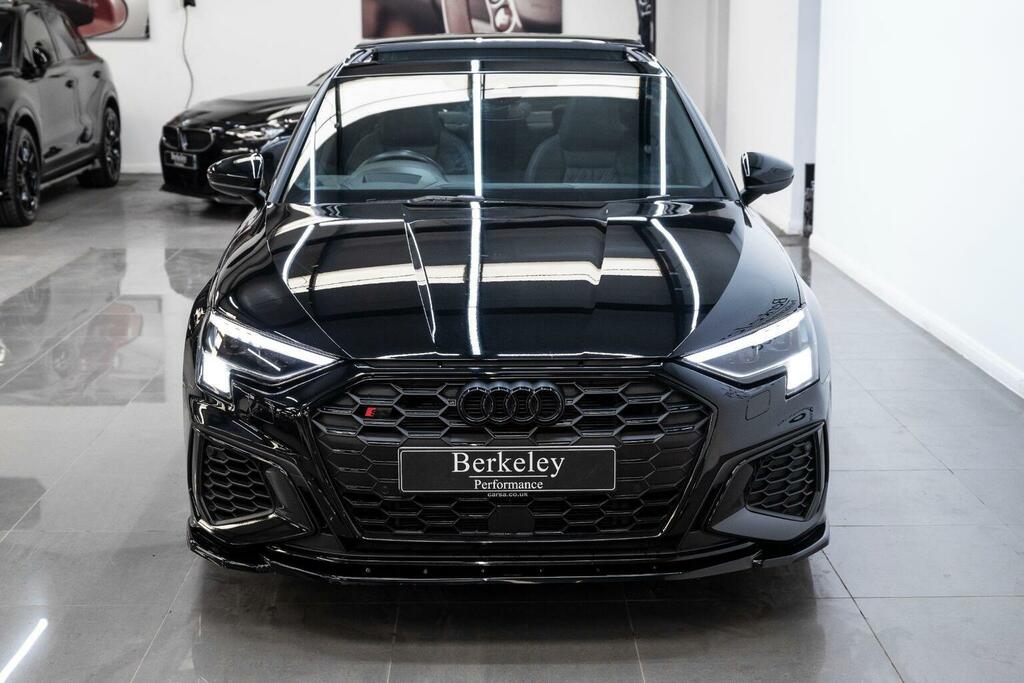 Audi S3 Saloon 2.0 Tfsi Vorsprung S Tronic Quattro Euro 6 AU73TVJ Black #2