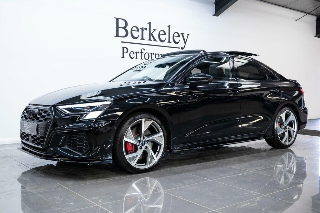 Audi S3 Saloon 2.0 Tfsi Vorsprung S Tronic Quattro Euro 6 AU73TVJ Black #4