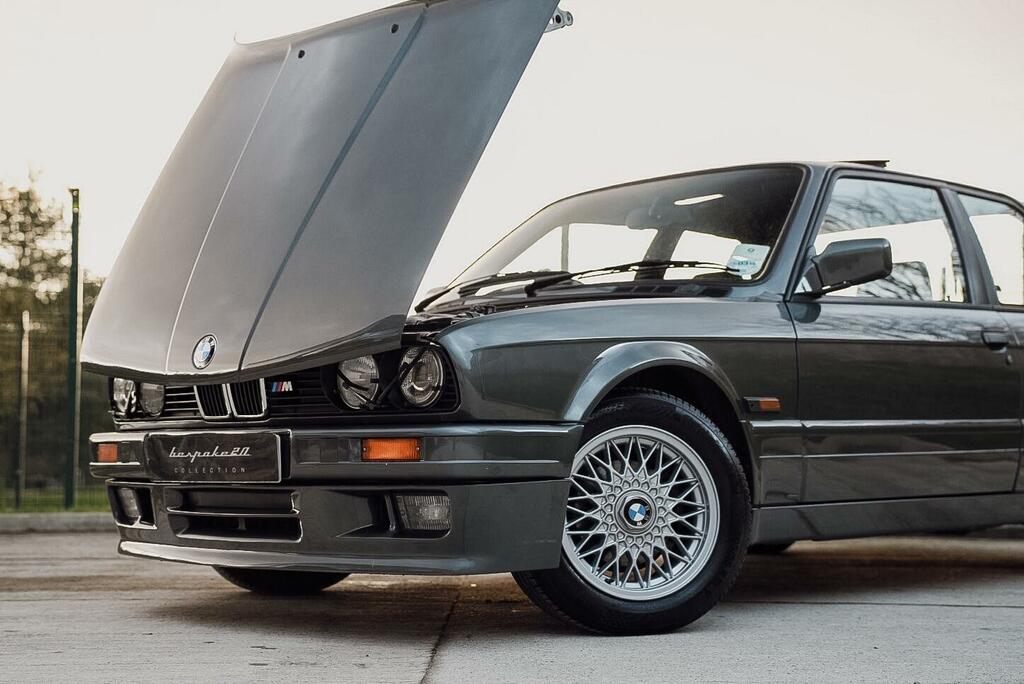 BMW 3 Series 320I E30 Blue #12