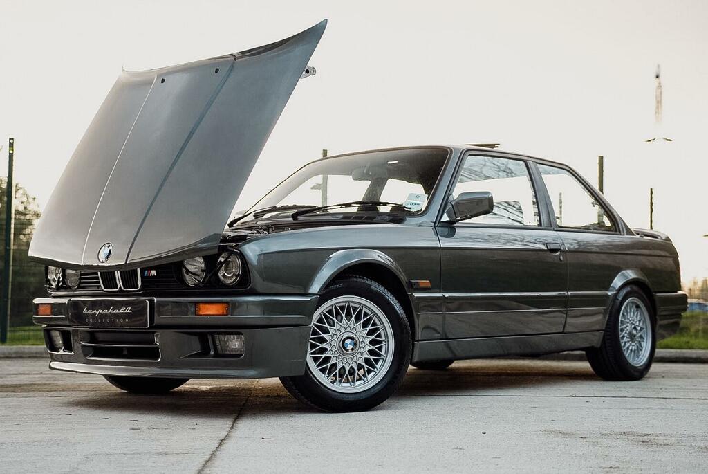 BMW 3 Series 320I E30 Blue #13