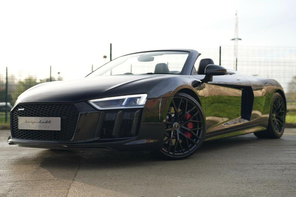 Audi R8 5.2 Fsi V10 Spyder S Tronic Quattro Euro 6 Ss 2 Black