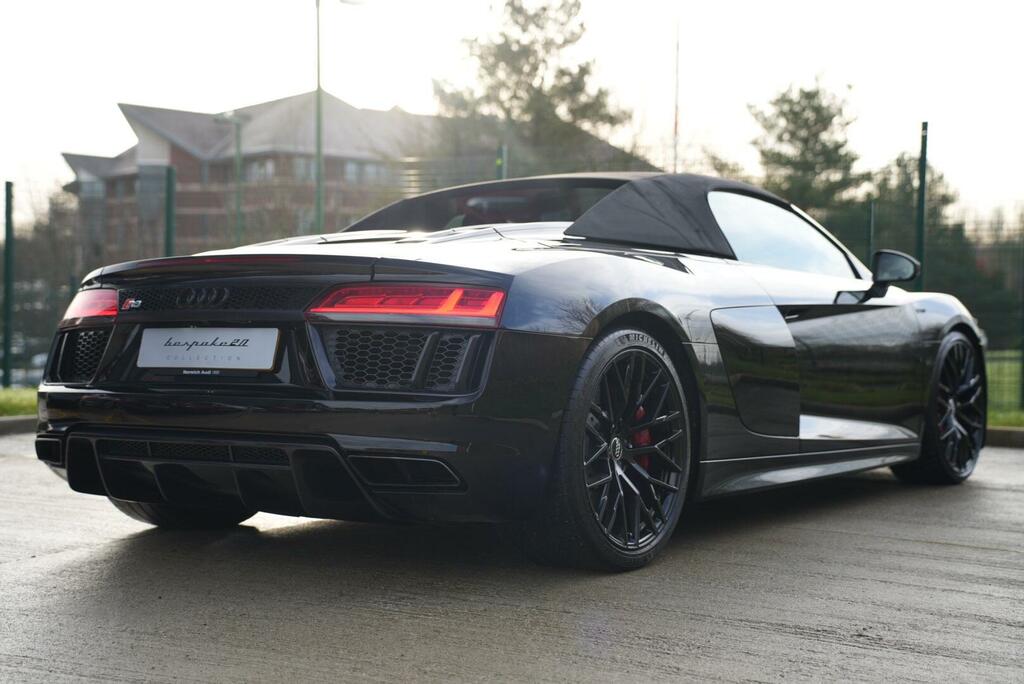 Audi R8 5.2 Fsi V10 Spyder S Tronic Quattro Euro 6 Ss 2 Black #4