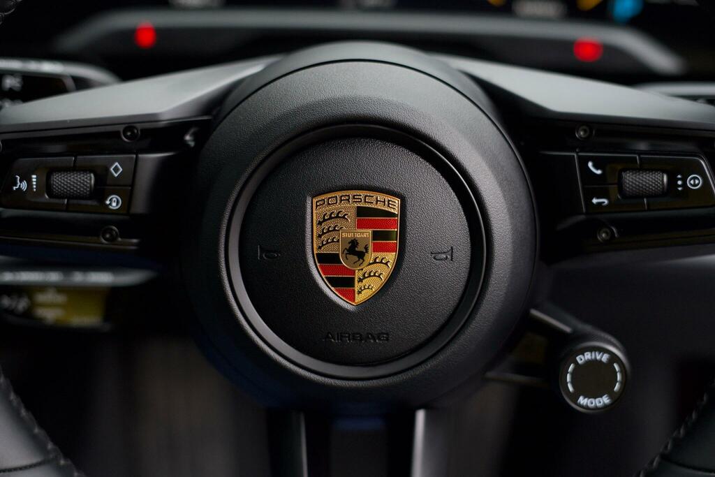 Porsche Taycan 4S White #3