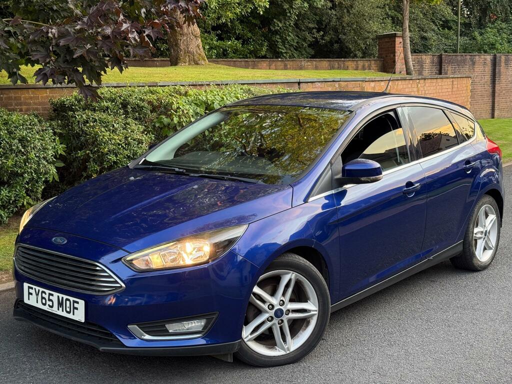 Ford Focus 1.5 Tdci Titanium Euro 6 Ss FY65MOF Blue #5