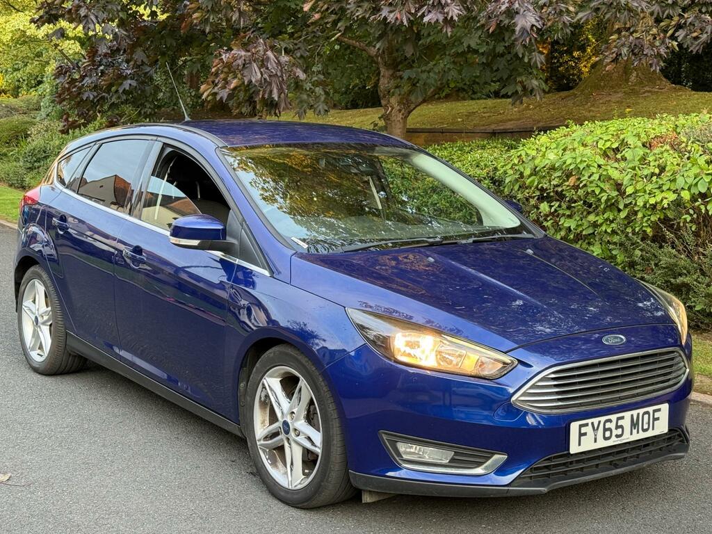 Ford Focus 1.5 Tdci Titanium Euro 6 Ss FY65MOF Blue #3