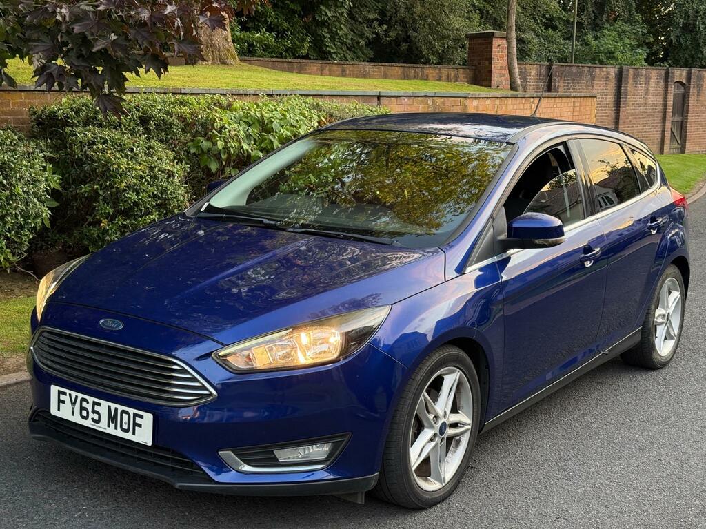Ford Focus 1.5 Tdci Titanium Euro 6 Ss FY65MOF Blue #6