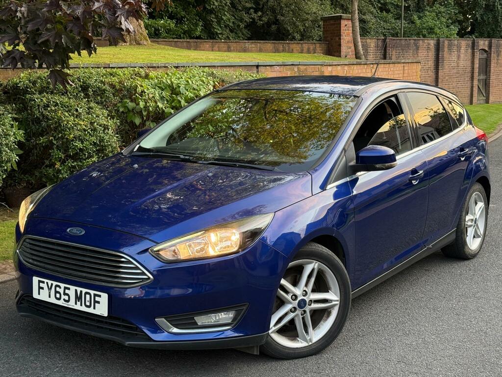 Ford Focus 1.5 Tdci Titanium Euro 6 Ss FY65MOF Blue #4