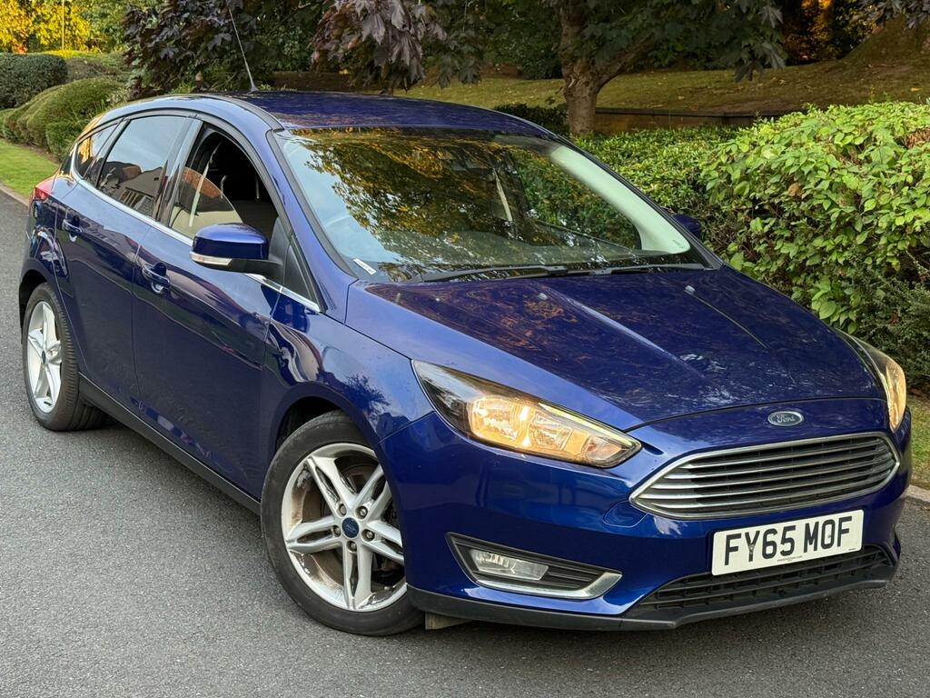 Ford Focus 1.5 Tdci Titanium Euro 6 Ss FY65MOF Blue