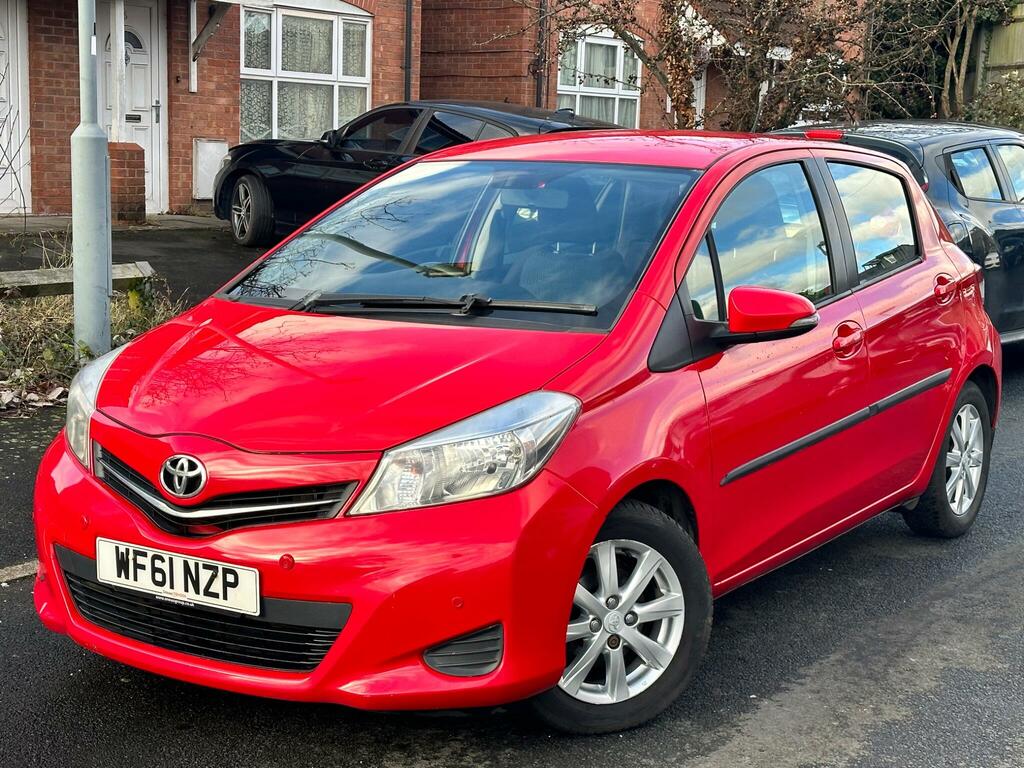 Toyota Yaris 1.33 Dual Vvt-i Tr Euro 5 WF61NZP Red #5